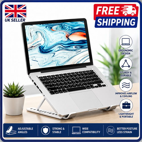 Adjustable aluminium laptop - adjustable,