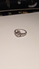 Vintage Sterling Silver Clear