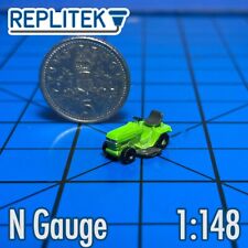 N Gauge Ride On Mower / Lawn Tractor - Green