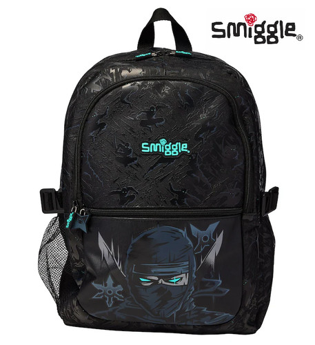 Smiggle ninja black all stars - ninja,