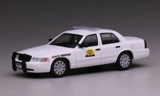 CZ 1:64 596 Utah Highway Police Crown Victoria CV Model Diecast Display Car 