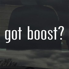 Got Boost? Custom Vinyl