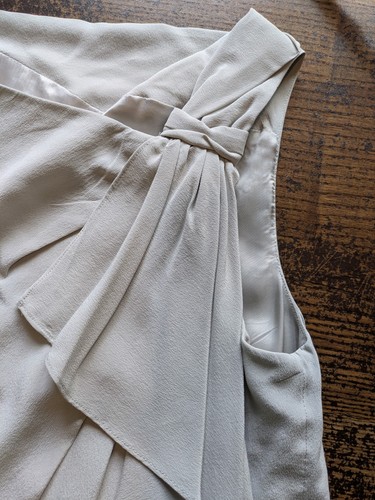 Max mara studio 100 silk - mara, grey