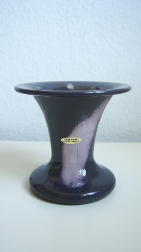 Vintage vase otto pottery - vase,