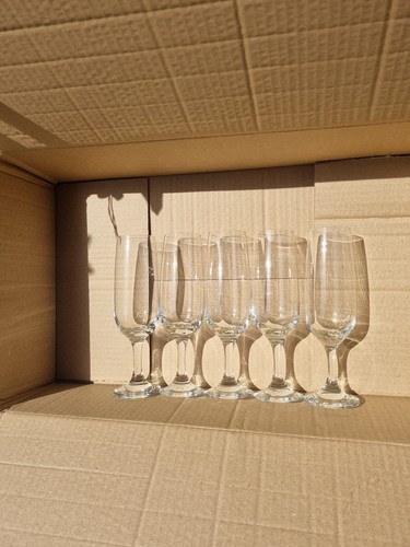 Vintage champagne flutes - champagne, x5
