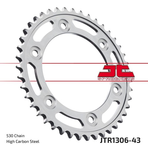 Steel rear sprocket - steel,