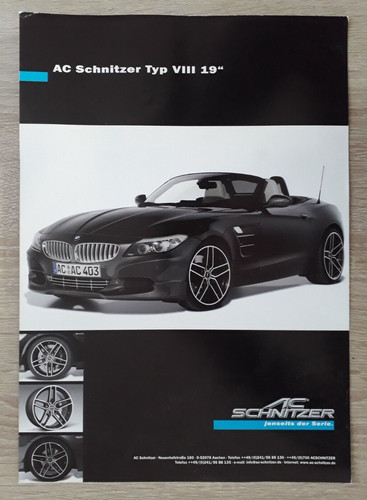 Schnitzer bmw type - ac, 19"