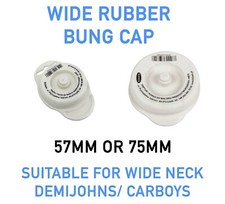 Wide Rubber Bung, Wide Neck