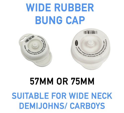 Wide rubber bung neck - wide,