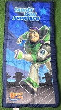 Toy Story, Buzz Lightyear, Sleeping Bag - Vintage Child’s Camping, Tent Playing
