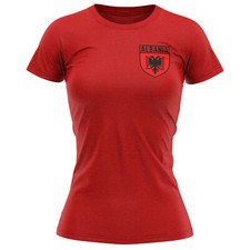 Womens Albania Badge T Shirt