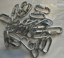 Lot of 25 Goliath Industrial Quick Link 3/16" Safety Tow Chain 