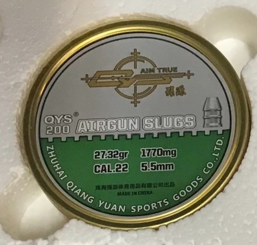 Qys airgun slug - qys, .22
