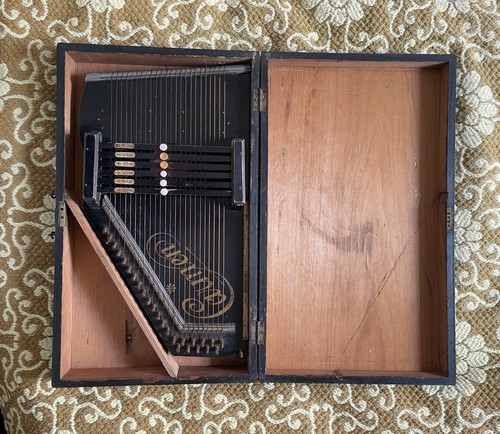 Autoharp zither carmen antique - autoharp,