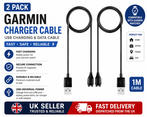 Pack garmin watch charger - garmin,