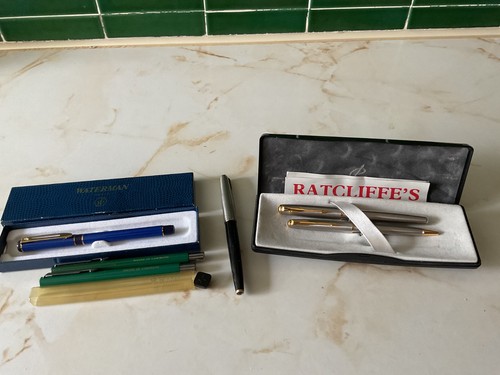 Selection vintage pens - selection,