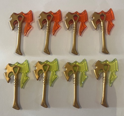 Playmobil gold axes with - gold,