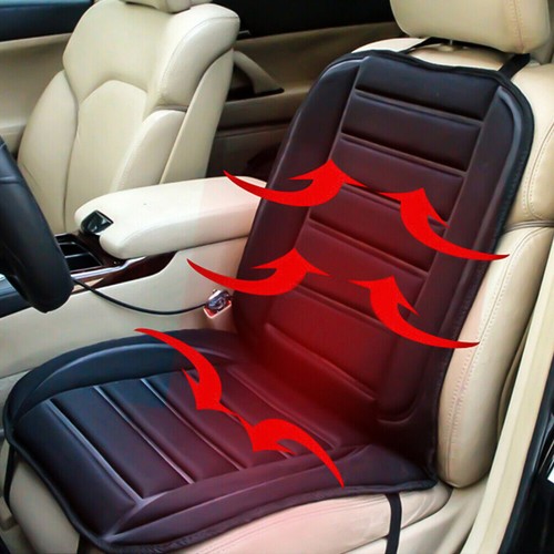 Heated car seat pad 12v - pad, -auto