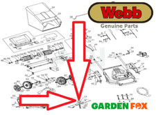 new Webb WERR17P Rear Roller
