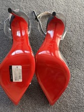 Christian Louboutin Women's Leather 8cm Heels Brand New With Box Size 7 UK