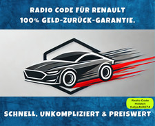 Renault Radio Code / Pin Code