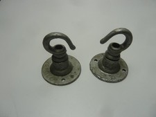 2 x RUSTIC CAST IRON CEILING