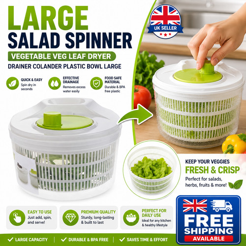 Large salad spinner - salad, vegetable