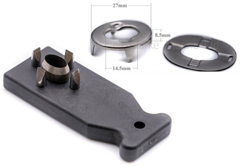 Turnbutton fastener eyelet - , +
