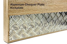 £ Door KICK PLATES 5 Finishes & 17 Sizes available & includes Fixing SCREWS