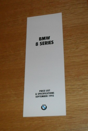 Bmw series price guide 1995 - bmw,