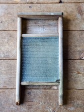 Vintage Antique Wood/Glass