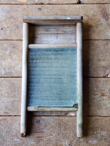 Vintage antique wood glass - vintage, wood/glass
