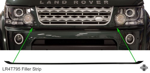 Front grille bumper filler - front, grille/bumper
