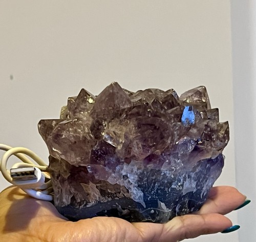 Big lamp druse amethyst - big, of