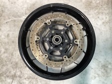 2016 08-16 Honda CBR1000RR CBR 1000 RR FRONT WHEEL RIM ROTORS STRAIGHT BLACK OEM