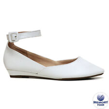 LADIES LOW HEEL WEDGE COURT