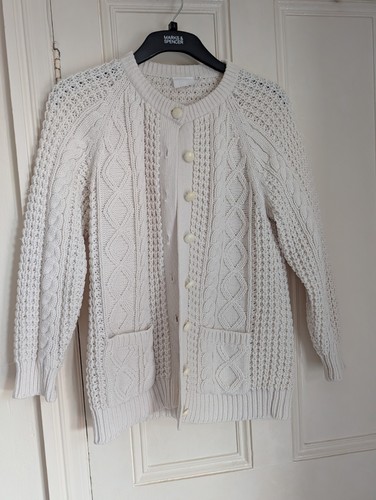 Vintage cream chunky aran - vintage,