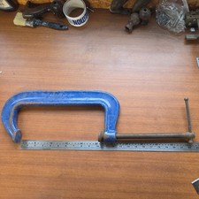 Vintage Record No 10 Heavy Duty G Clamps  10” L1