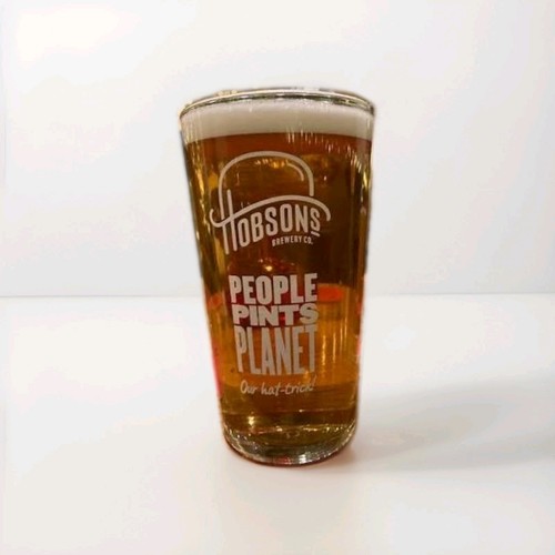 Hobson half pint glass - pint,