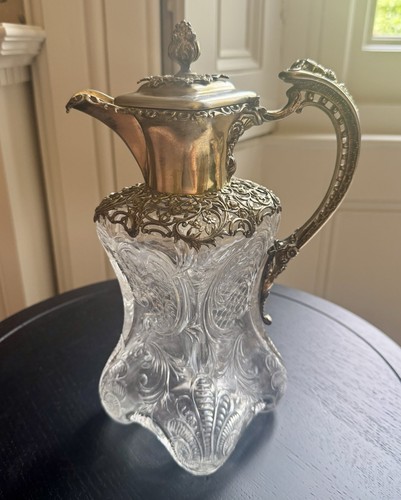 Amazing silver gilt mounted - amazing, silver-gilt