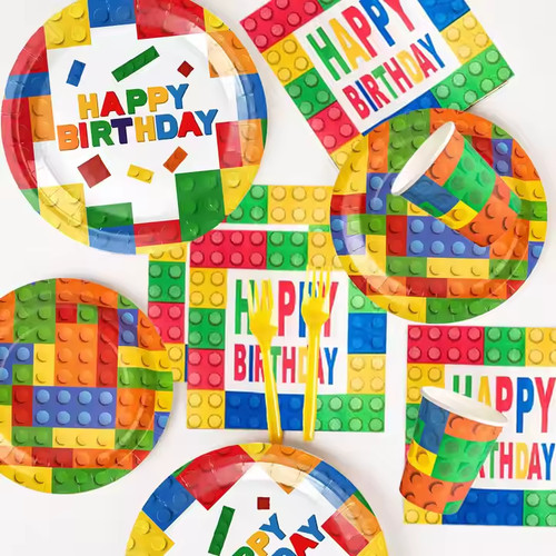 Block party building - block, blocks