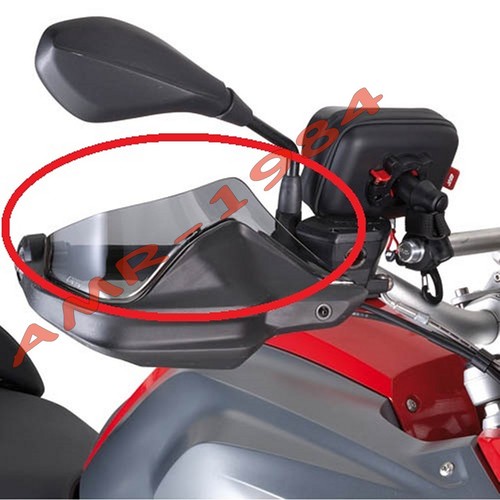 Handguards smoked - in,