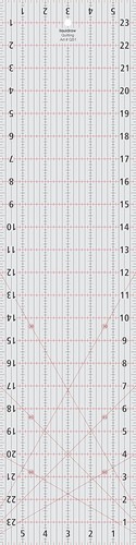 Liquidraw quilting ruler 6 - liquidraw, 6"