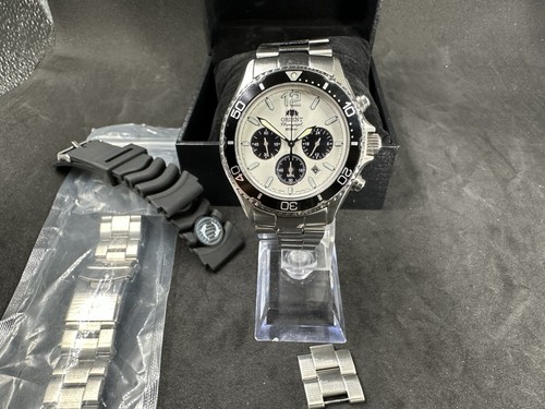 Orient mako chronograph - mako, panda