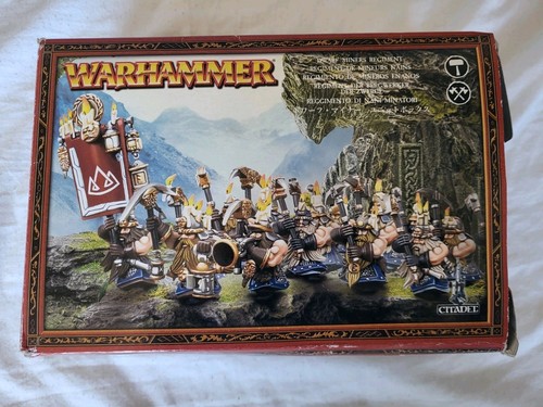 Warhammer dwarf miner regiment - warhammer,