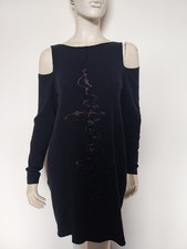 Sara Pacini Dress Navy, Quirky