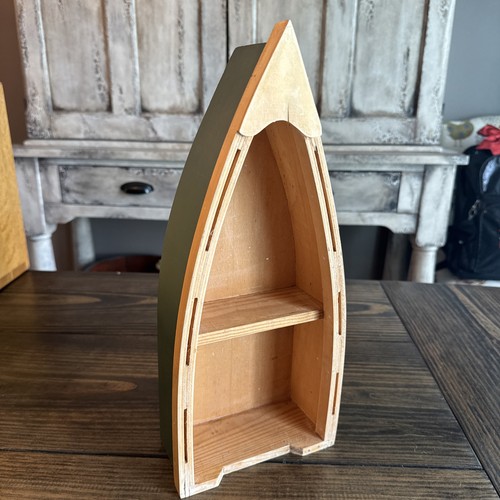 Wooden canoe boundary - wooden, waters