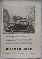 1947 Hillman Minx Original