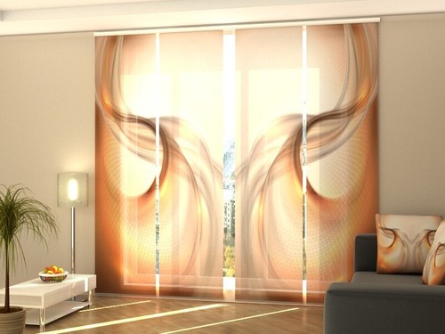 Panel track blinds for sliding - track,