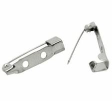 QUALITY  BROOCH JEWELLERY BACK PINS 20mm 25mm 35mm BAR PIN BADGE